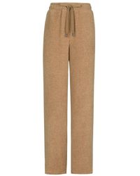 Dolce & Gabbana - Wool Jersey Jogging Pants - Lyst
