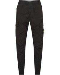 Stone Island - Cargo Pants With Logo Patch - Lyst