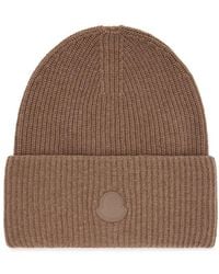 Moncler - Beanie With Logo - Lyst