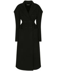 Dolce & Gabbana - Double-breasted Pea Coat - Lyst