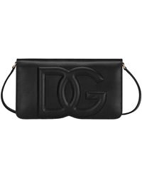 Dolce & Gabbana - Dg Logo Phone Bag - Lyst