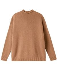 Bompard - Cashmere Sweater With Large High Neck - Lyst