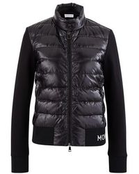 Moncler Cardigan en maille - Noir