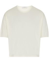 Lemaire - Short Sleeve Relaxed T-shirt - Lyst
