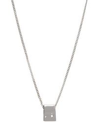 1017 ALYX 9SM Lightercap Necklace - Metallic