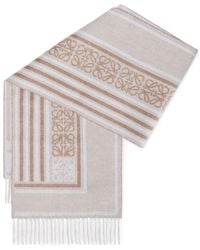 Loewe - Wool And Cashmere Scarf - Lyst