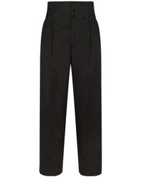 Dolce & Gabbana - Tailored Cotton Pants - Lyst