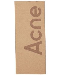 Acne Studios - Jacquard Logo Scarf - Lyst