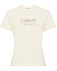 Acne Studios - Printed Short-Sleeved T-Shirt - Lyst