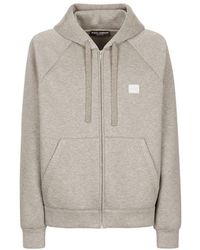 Dolce & Gabbana - Zip-up Hoodie With Tag - Lyst