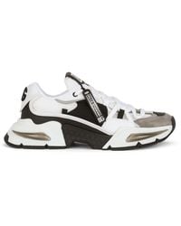 Dolce & Gabbana - Sneakers Airmaster aus Material-Mix - Lyst