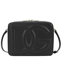 Dolce & Gabbana - Medium Calfskin Dg Logo Camera Bag - Lyst