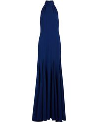 Stella McCartney Backless Maxi Dress - Blue