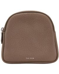 The Row Circle Pouch - Brown