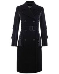 Maison Margiela Wool Coat - Black