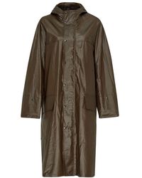 Lemaire - Hooded Raincoat - Lyst