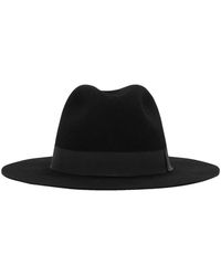 Dolce & Gabbana - Wool Felt Fedora Hat - Lyst
