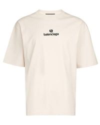 balenciaga tee white