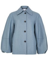 Harris Wharf London - Puff-Sleeved Jacket - Lyst