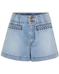 Zimmermann - Lucky Denim Shorts - Lyst