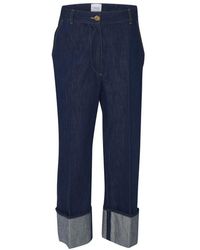 Patou - Turn Up Jeans - Lyst