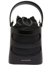 Alexander McQueen - The Rise Mini Bucket Bag - Lyst