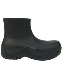 Bottega Veneta The Puddle Biodegradable-rubber Ankle Boots - Black
