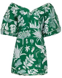 FARM Rio - Forest Soul Mini Dress - Lyst