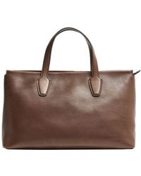 The Row - Marcel Leather Tote Bag - Lyst