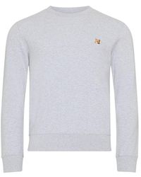 Maison Kitsuné - Fox Head Patch Sweatshirt - Lyst