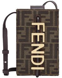 Fendi - Graphy Phone Pouch - Lyst
