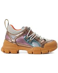 flashtrek tonal hiker sneaker with chain strap