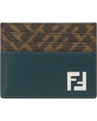 Fendi - Porte-cartes FF Squared - Lyst