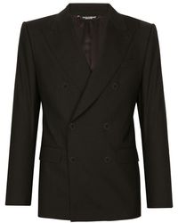 Dolce & Gabbana - Stretch Wool Sicilia-Fit Suit - Lyst