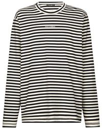 Dolce & Gabbana - Long-Sleeved Striped T-Shirt - Lyst