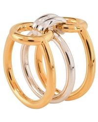 Charlotte Chesnais Tryptich Ring - Metallic