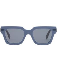 Fendi - Rectangular Graphy Glasses - Lyst