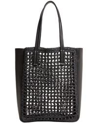 KHAITE - Kleine Tote Bag Zoe Aus Raffia - Lyst