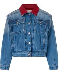 Isabel Marant - Devyn Denim Jacket - Lyst