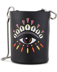 KENZO Eye Mini Bucket Bag - Black