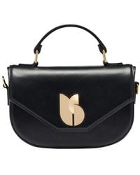 Ba&sh - S Leather Sign Bag - Lyst