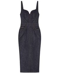 Givenchy - Kick Back Denim Dress - Lyst