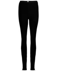 Totême Zip leggings - Black