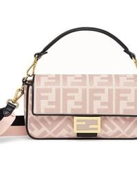 Fendi Baguette Glitter Mania Bag in Metallic - Lyst