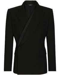 Dolce & Gabbana - Double-Breasted Sicilia-Fit Jacket - Lyst