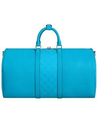 Louis Vuitton Keepall Bandoulière 50 - Blue