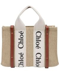 Chloé - Woody Mini Tote Bag - Lyst