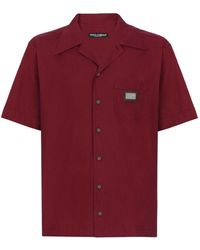 Dolce & Gabbana - Cotton Hawaiian Shirt - Lyst