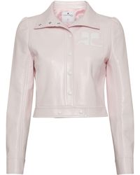 Courreges - Veste Réédition en vinyle - Lyst