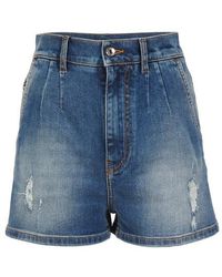 Dolce & Gabbana Denim-Shorts in Schwarz Damen Bekleidung Kurze Hosen Jeans-Shorts und Denim-Shorts 